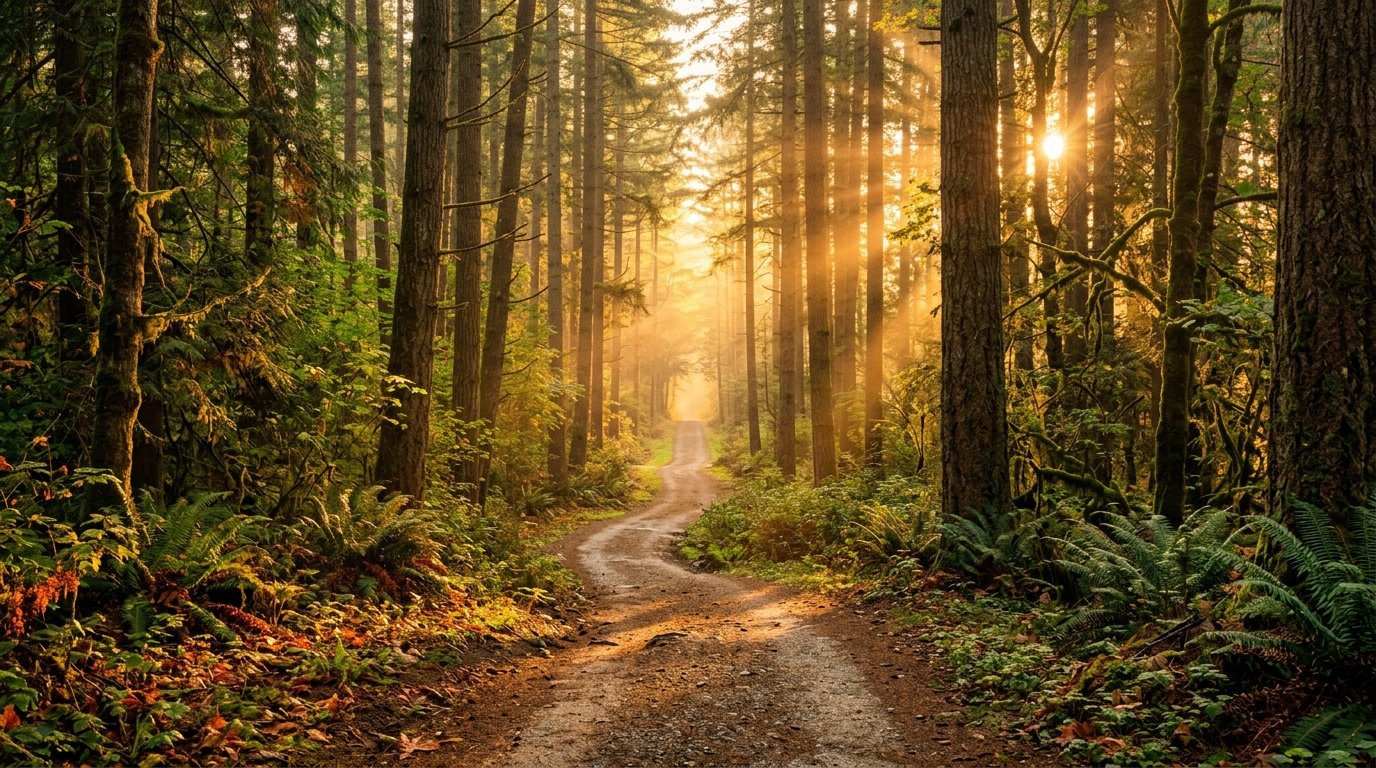 Bible verse on lean not on your own understanding from Proverbs 3:5-6 with warm sunlight